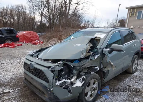 2021 Toyota Rav4 Hybrid Xle z USA, uszkodzony, nr VIN 4T3RWRFV8MU034489